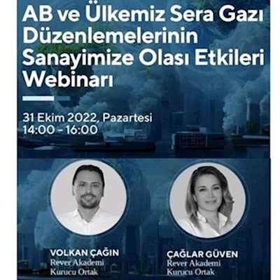 REVER&İSO Sera Gazı Düzenlemeleri